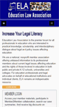 Mobile Screenshot of educationlaw.org